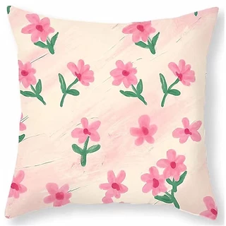 ปลอกหมอนอิง ลายดอกไม้ ขนาด 70X70.60X60 50X50 45X45 40X40 สําหรับตกแต่งบ้าน โซฟา