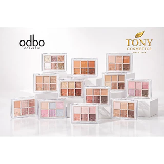 ส่งด่วน/ส่งทันที ODBO SIGNATURE EYESHADOW PALETTE โอดีบีโอ อายแชโดว์ ซิกเนเจอร์ พาเลท 6 สี เม็ดสีแแน่น ติดทนนาน OD276