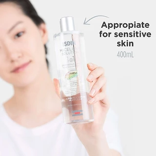 ISDIN MICELLAR SOLUTION ผลิตภัณฑ์ทำความสะอาดผิวหน้า ให้ความชุ่มชื้น ส่วนผสมจากธรรมชาติ ไม่ก่อให้เกิดการอุดตันและอาการแพ้