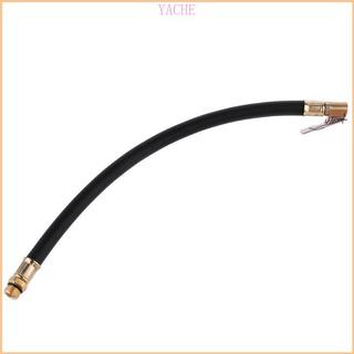 JACHE 32 ซม. 12 6in ยาวยาง Inflator ท่ออะแดปเตอร์สําหรับสกรูบิดบนแปลงเพื่อล็อคบนการเชื่อมต่อล็อคบน Air Chu