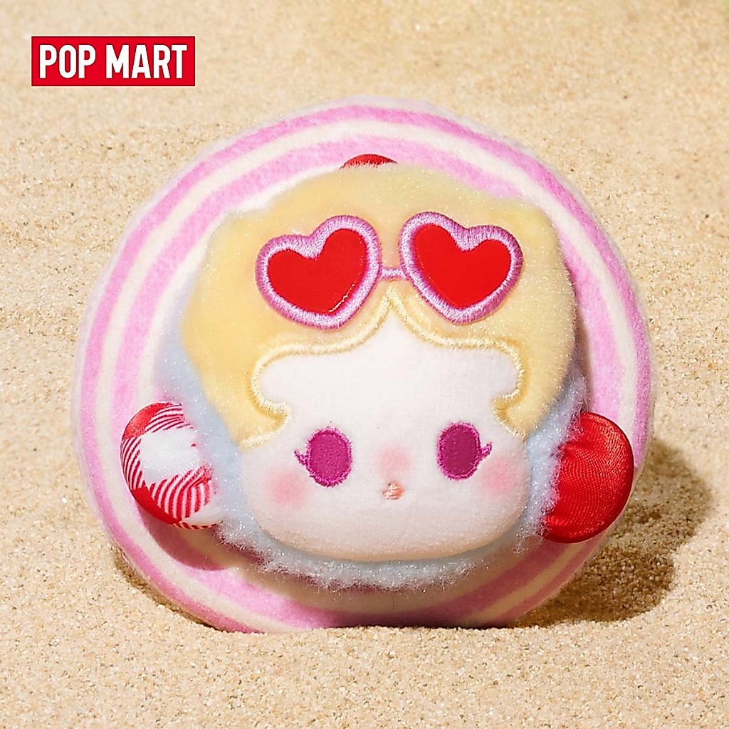 POP MART POP BEAN Island Vacation Series Mini Plush Pendant