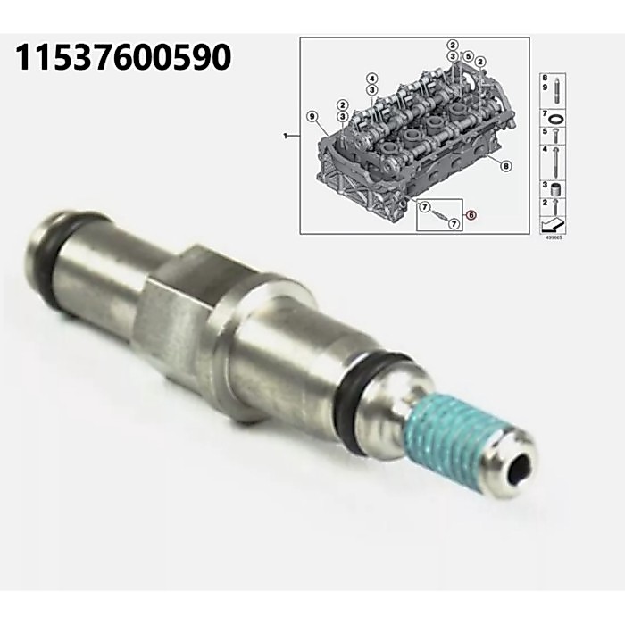Cooling System Connector For BMW 1,3 Series F20 F20N F21 F21N F30 OEM 11537600590
