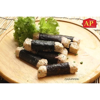 ไก่ห่อสาหร่าย ตรา A&P ขนาด 500 กรัม 14 ชิ้น /สินค้าแพ็คเจลเย็นทุกออเดอร์ 🧊