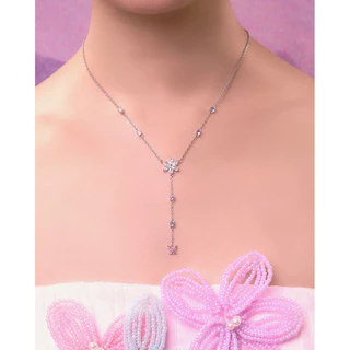 YVIS Glitz Brass Necklace - Posy Collection