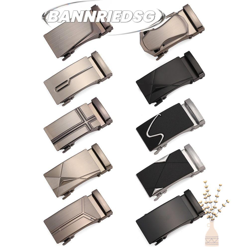 BANNRIEDSG989YR หัวเข็มขัดเปลี่ยนเข็มขัด, เหล็ก DIY หัวเข็มขัด, อุปกรณ์เสริมธุรกิจปรับอุปกรณ์เสริมสําหรับผู้ชายผู้ชาย