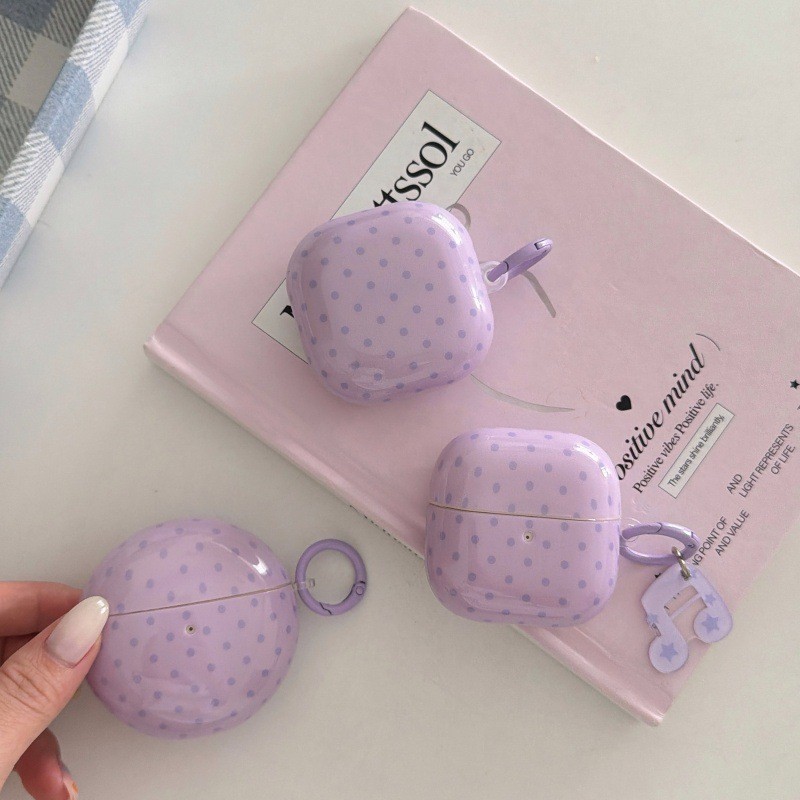 น่ารัก Minimalist Polka Dot ซิลิโคนนุ่มหูฟังสําหรับ Samsung Pro4 Pro3 Pro FE Live Huawei FreeBuds 7i