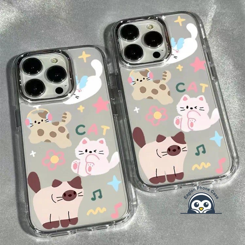 การ์ตูนแมวเคสโทรศัพท์สําหรับRealme GT 8 7 5 Pro 3 Neo 8 7X 7 6 5 SE 240W V70 V60 V60S V23 V23i P4 P3