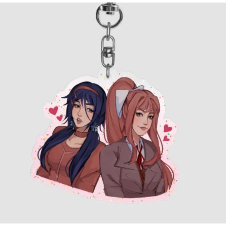 DDLC X MISIDE CHARM KEYCHAIN MARY DECOR SHOP