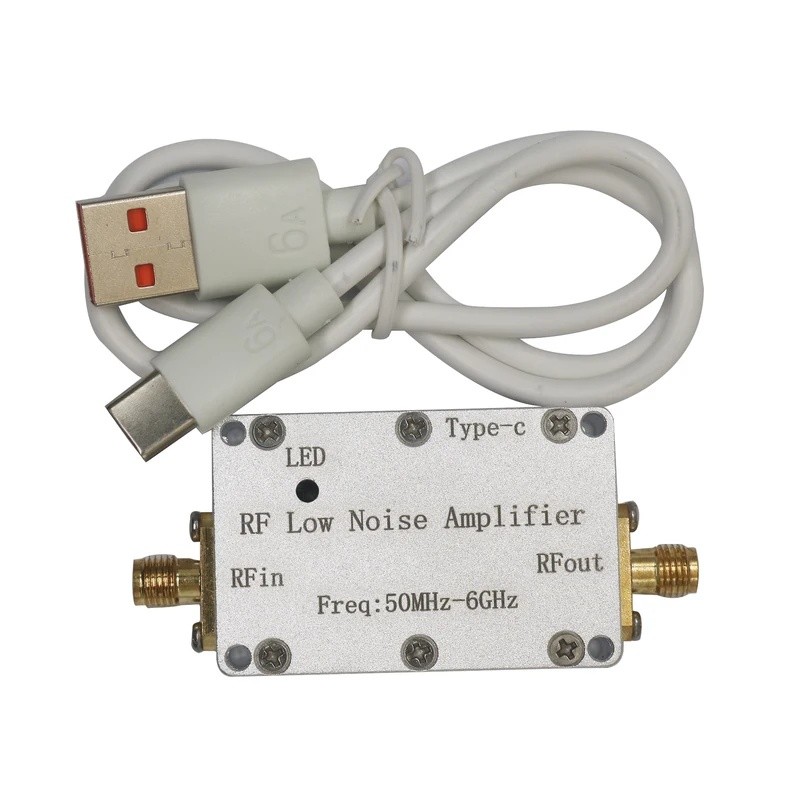 50Mhz ถึง 6 Ghz LAA เสียงต่ํา 20DB 30DB RF สัญญาณไดรฟ์ตัวรับสัญญาณวิทยุ 433Mhz 868Mhz 915Mhz 1090Mhz