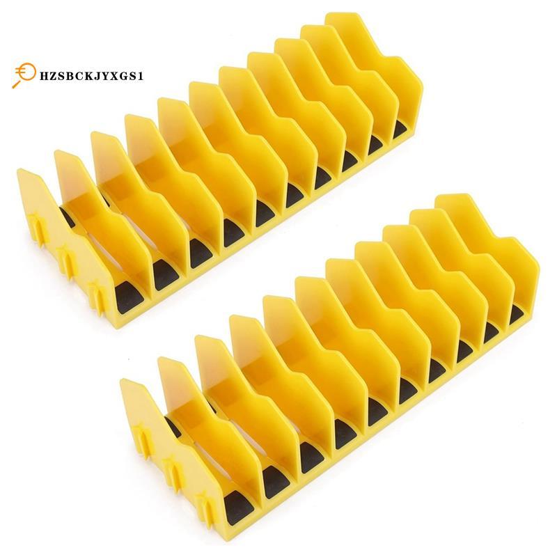 [hzsbckjyxgs1]Plier Organizer Rack,10Slot Plier Cutters Organizer Rack พร้อมฐานกันลื่น,เครื่องมือ,เค