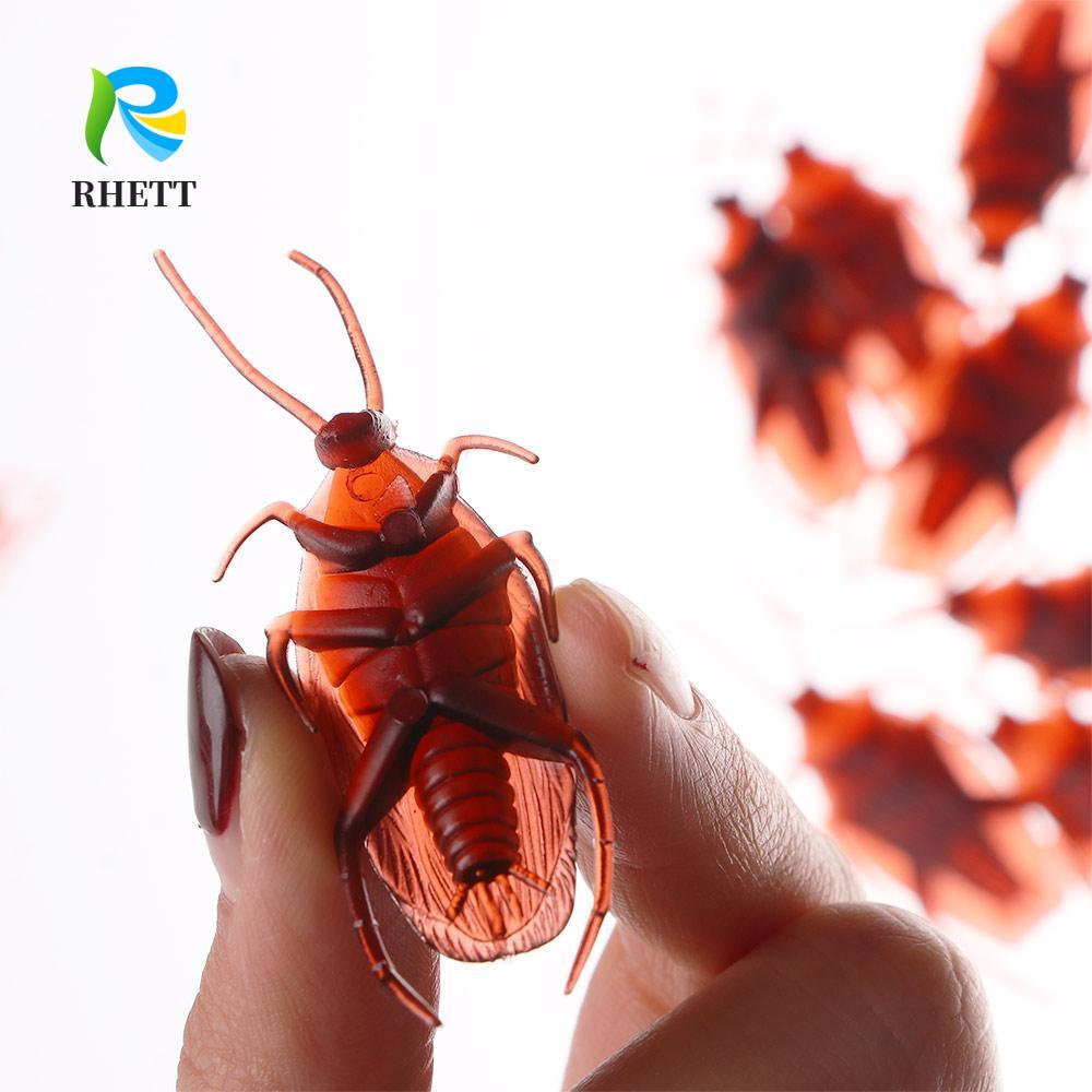 RHETT Raches ปลอมรุ่นพิเศษ Amusing Prank Life-like ฮาโลวีน 10PCs เหมือนจริง Blackbeetle