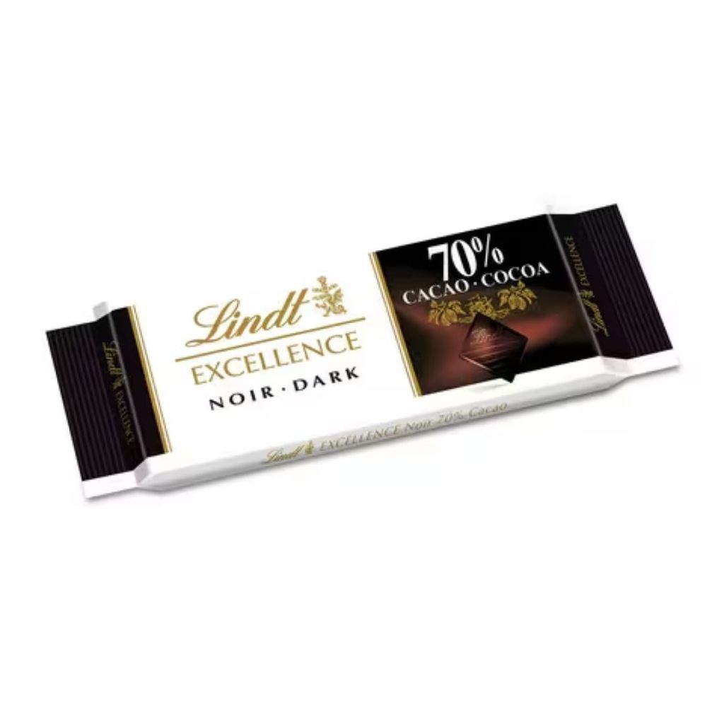 ลินด์ เอ็กเซลเลนซ์ดาร์กช็อกโกแลต70% Lindt Excellence Dark Chocolate 70% Cocoa 35g.