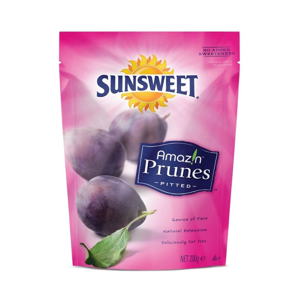 ซันสวีท ลูกพรุนไม่มีเมล็ด Sunsweet Pitted Prunes 200g.