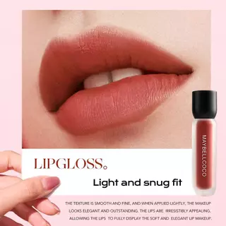 【1แถม1】ลิปแมตต์บางเบา กันน้ำ ไม่ติดแก้ว ติดทน สีชัด