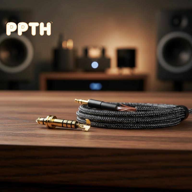 [PPTH] 4.4 มม. 5 เสา Pentaconn ปลั๊ก M75x05 หมุดสายเคเบิลเกลียวสําหรับสายสัญญาณเสียงหูฟังระดับพรีเมี