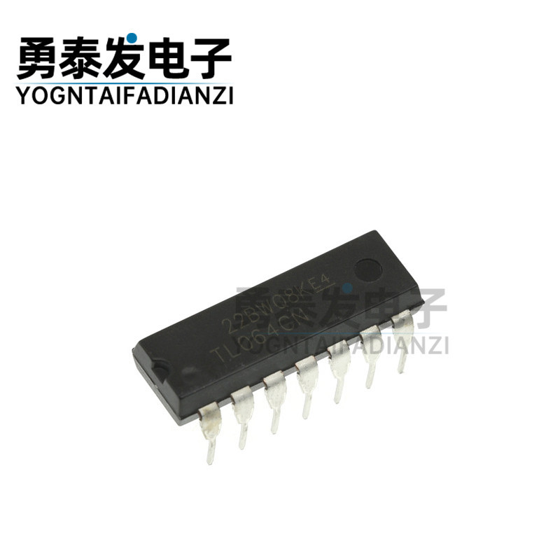 ยี่ห้อใหม่ Original TL064CN TL074CN TL084CN In-Line DIP14 Controller ชิป IC