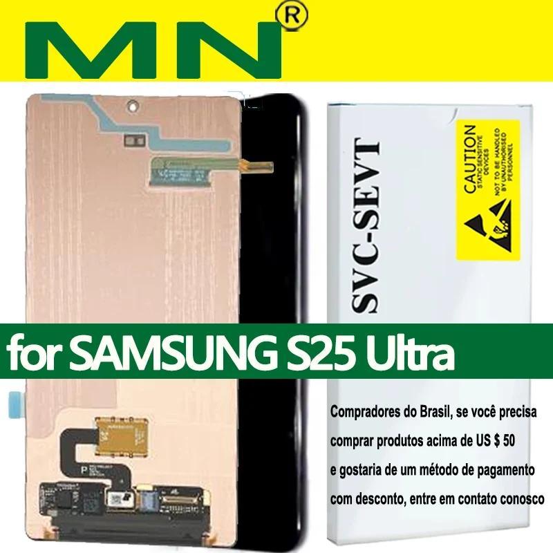 6.9 "แบบไดนามิก LTPO AMOLED 120Hz สําหรับ Samsung S25 Ultra จอแสดงผล LCD Touch Screen Digitizer สําห