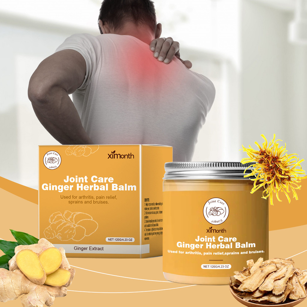 [คลังสินค้าพร้อม] Ximonth Ximonth Ginger Joint Care Cream Muscle Bone Body Joint Massage Cream WJG