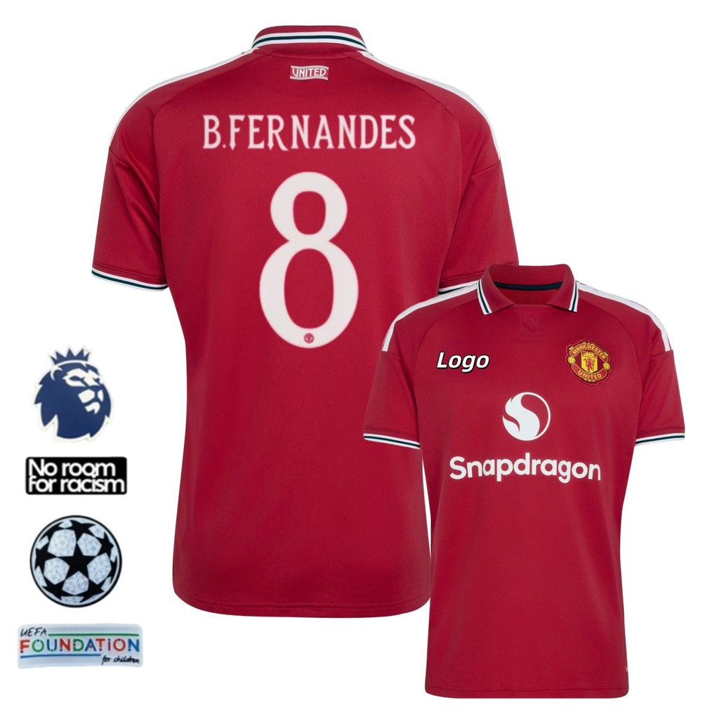 แฟน ๆ การแก้ไข แมนเชสเตอร์ ยูไนเต็ด 26/27 เสื้อฟุตบอลชายเหย้าเสื้อแขนสั้น