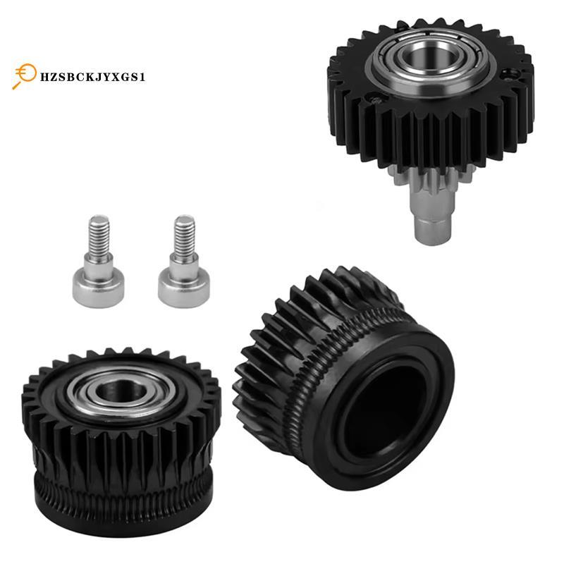 [hzsbckjyxgs1]K1C Extruder Gear โลหะทั้งหมด Filament Drive Gear สําหรับ K1 Max/K1 Extruder Gear สีดํ