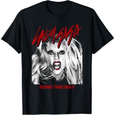 เสื้อยืดปก Pop Lady Gaga Born This Way