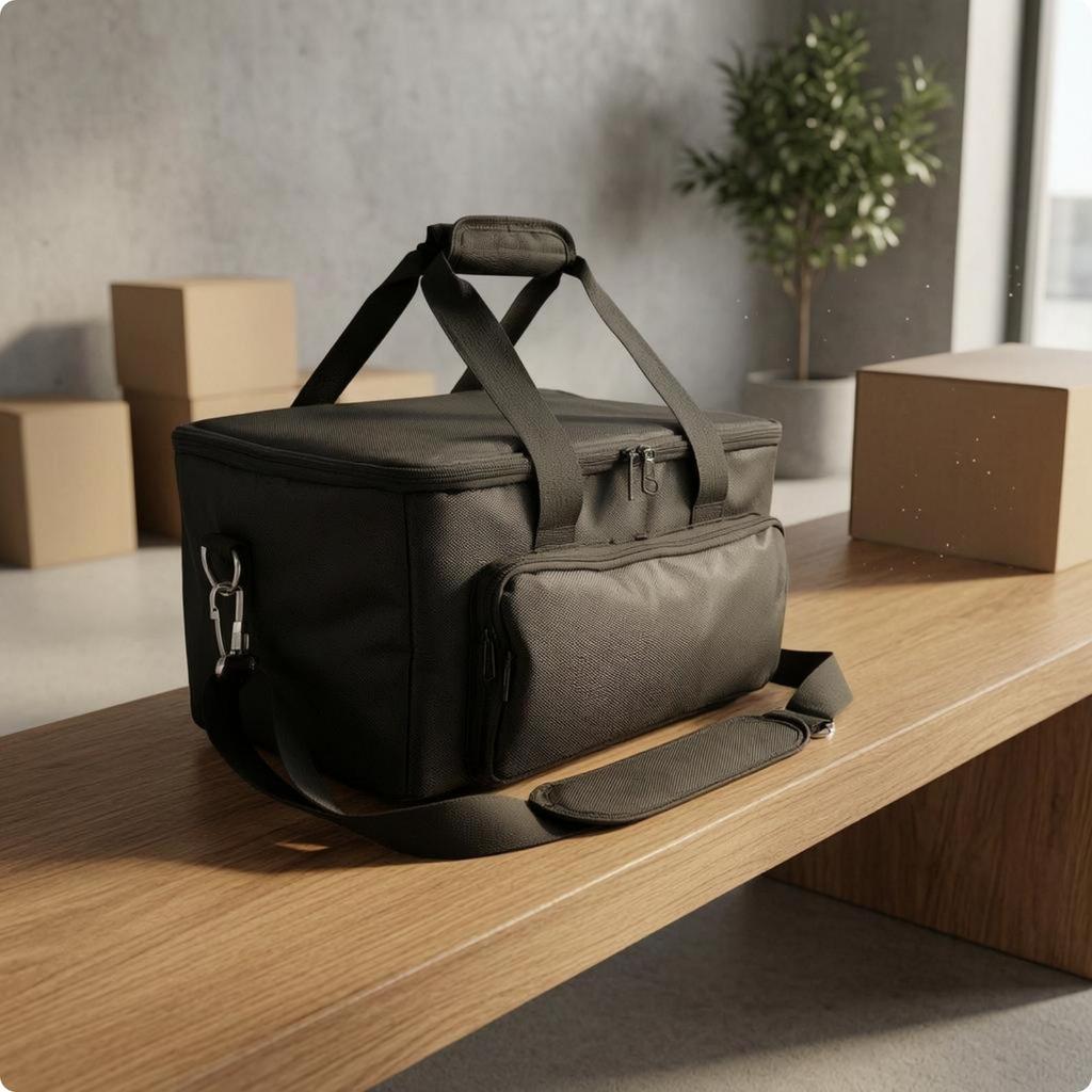 [zcins] กระเป๋าใส่เครื่องพิมพ์เบาะเคสเครื่องพิมพ์แบบพกพา Long-Lasting Travel Ready