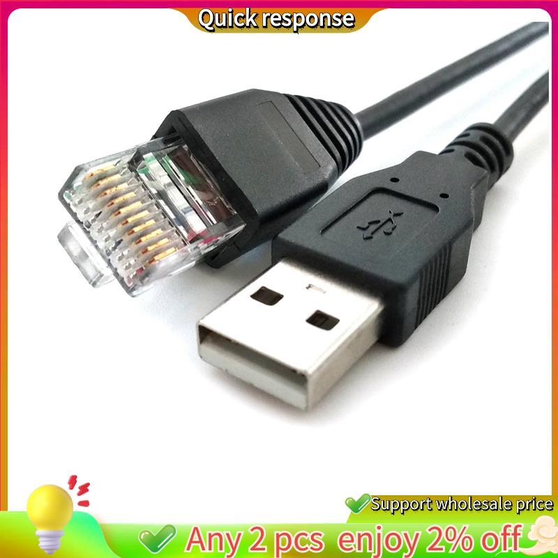 ในสต็อก-USB To RJ50 คอนโซลสาย AP9827 สําหรับสมาร์ท UPS 940-0127B 940-127C 940-0127E แม่พิมพ์ความเครี