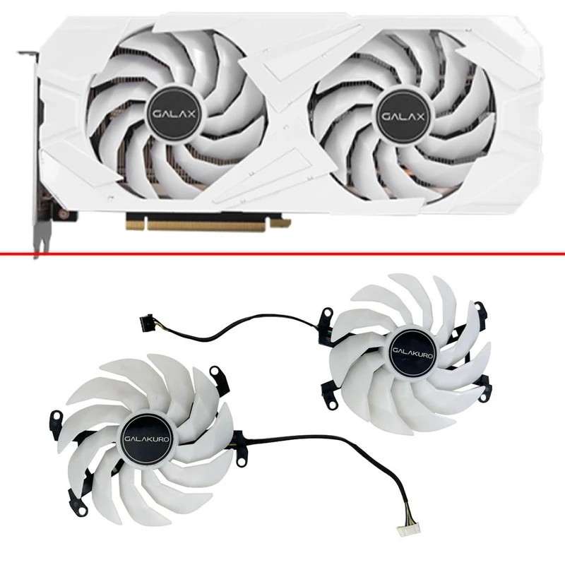 * พัดลมระบายความร้อนใหม่ 100 มม.GFY10015H12SPA 4PIN 6PIN สําหรับ KFA2 Galax GeForce RTX 3060 3060Ti 