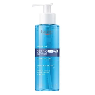 Eucerin ยูเซอริน เดอร์โมรีแพร์ โซลูชั่น คลีนซิ่งเจล 200 มล. เจลล้างหน้าสูตรอ่อนโยน
