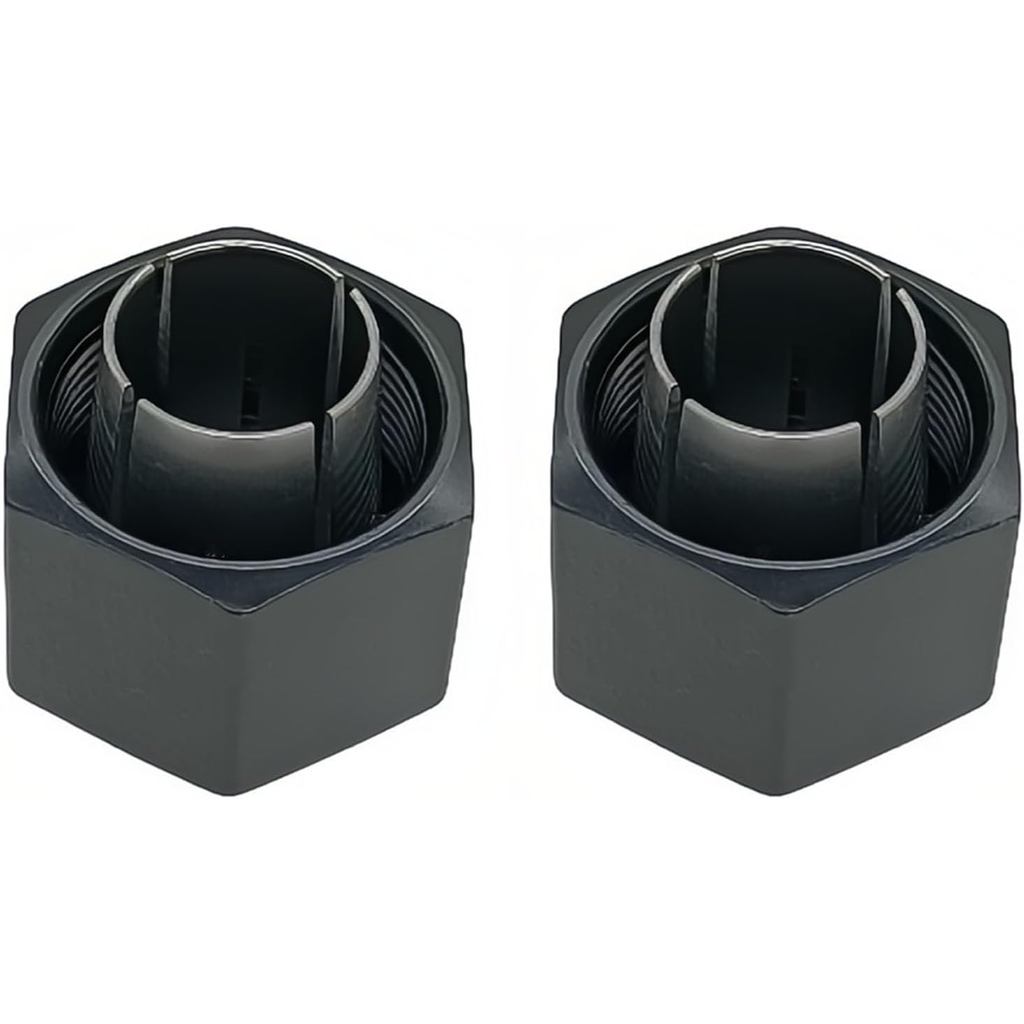 (1/​​2 นิ้ว)12.7 มม. Collet Chuck และ Nut เปลี่ยนสําหรับ Dewalt 326286-04 DW6212 DW616 DW618 เราเตอร