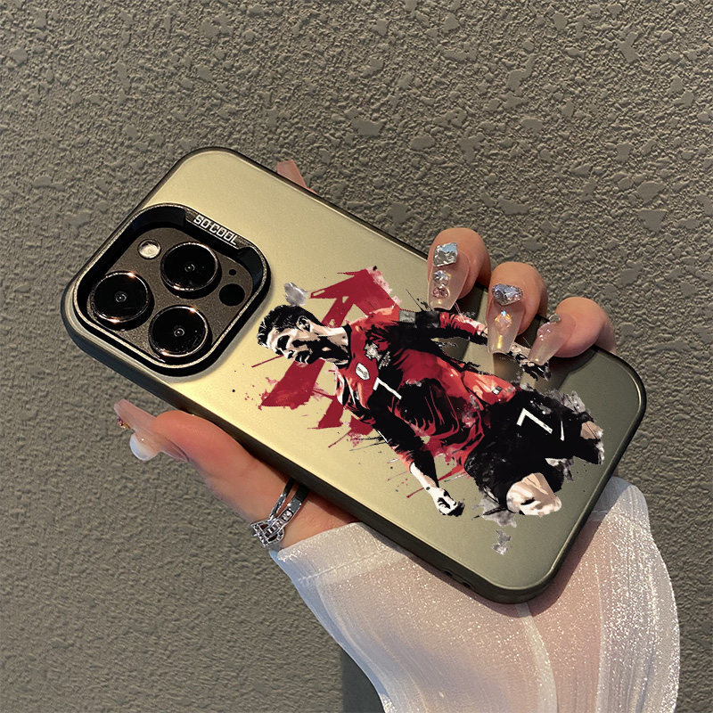 C Luo เหมาะสําหรับเคสโทรศัพท์ iPhone13 หมายเลข 7 Apple 15promax Jersey 14 Portugal 11/17/12mini Foot