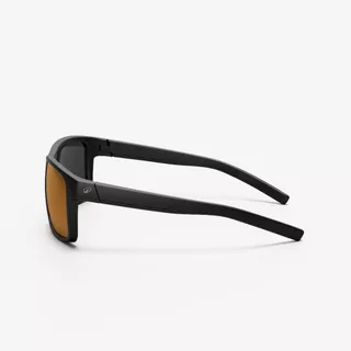 Decathlon Polarised Sunglasses Category 3 แว่นกันแดดเลนส์โพลาไรซ์ประเภท 3 รุ่น Explore 500 Sqr - Black/Orange