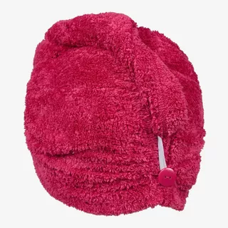 Decathlon Swimming Soft Microfibre Hair Towel ผ้าขนหนูไมโครไฟเบอร์สัมผัสนุ่มสำหรับเช็ดผม- Pink