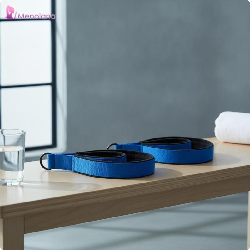[Menolana] Pilates Reformer Straps สายรัดออกกําลังกายแบบทอพร้อมห่วงอุปกรณ์ออกกําลังกายสวมใส่สบายสําห