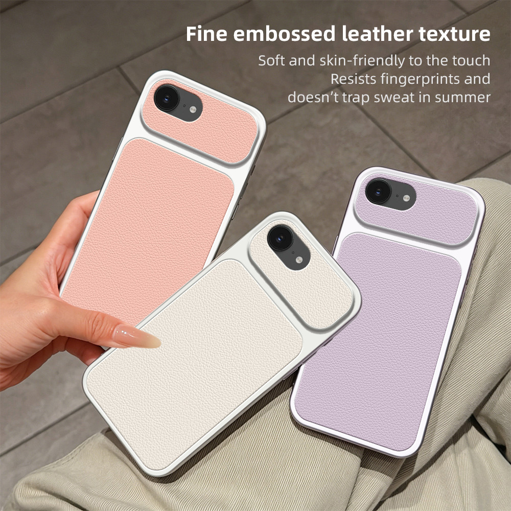 หนังเคสโทรศัพท์สําหรับ iPhone 16E 17E SE4 SE 2025 เคสกันกระแทกพร้อมการป้องกันเลนส์กล้อง