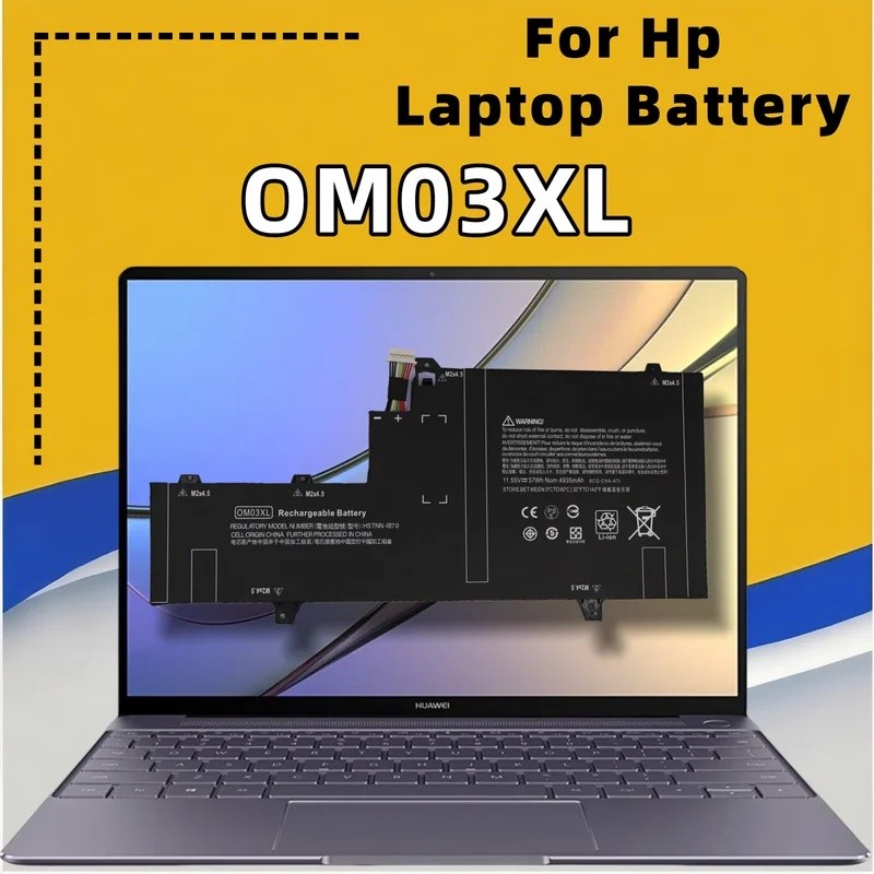 FRLESUI OM03XL 11.55V 57WH สําหรับแบตเตอรี่ HP Elitebook x360 1030 G2 863167-171 863167-1B1 HSTNN-IB