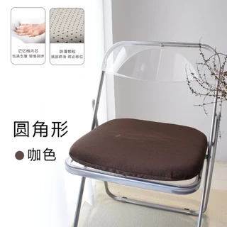 เบาะรองนั่ง เก้าอี้ทำงาน office เบาะหนา memory foam ผ้าลินิน แผ่นรองนั่ง ใช้ได้ทุกฤดู สไตล์มินิมอล