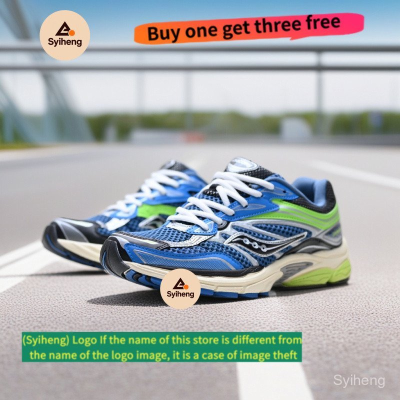 Saucony Omni9 Cushioning Mesh Retro Jogging Shoes HNIO