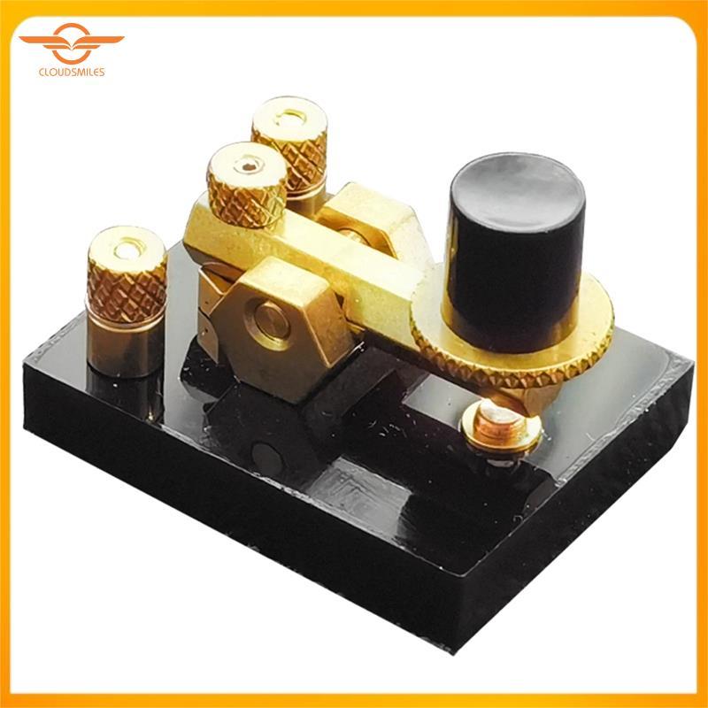 [CloudsMiles.th] Shortwave Manual Morse Code Transmission Brass CW Key สําหรับ HF สําหรับ HF RADIO M
