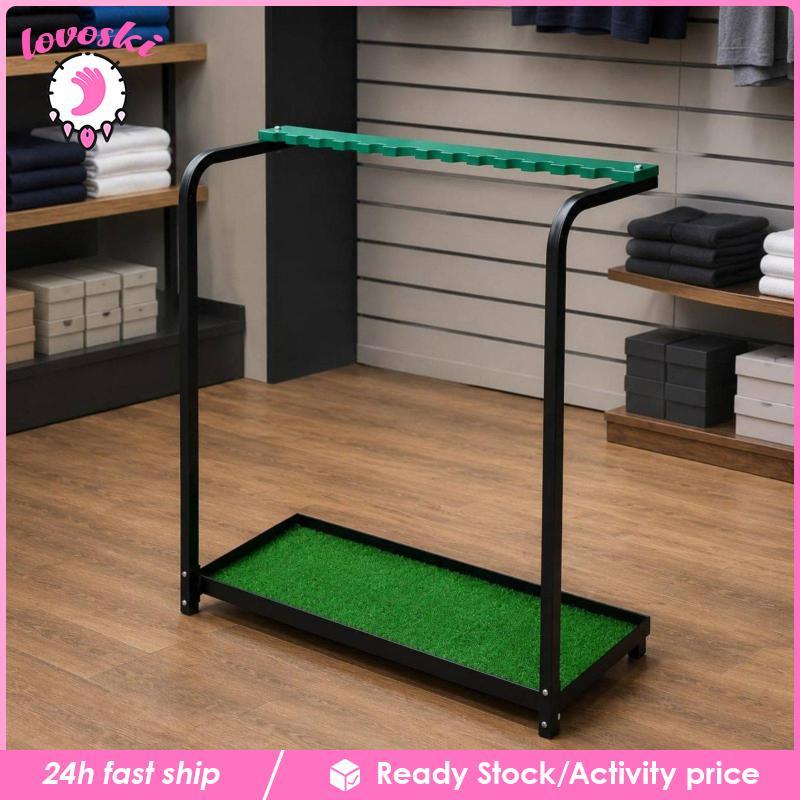 [Lovoski] Club Sport Club Display Rack Green Grass Club Sport Club Organizer Rack สัมผัส