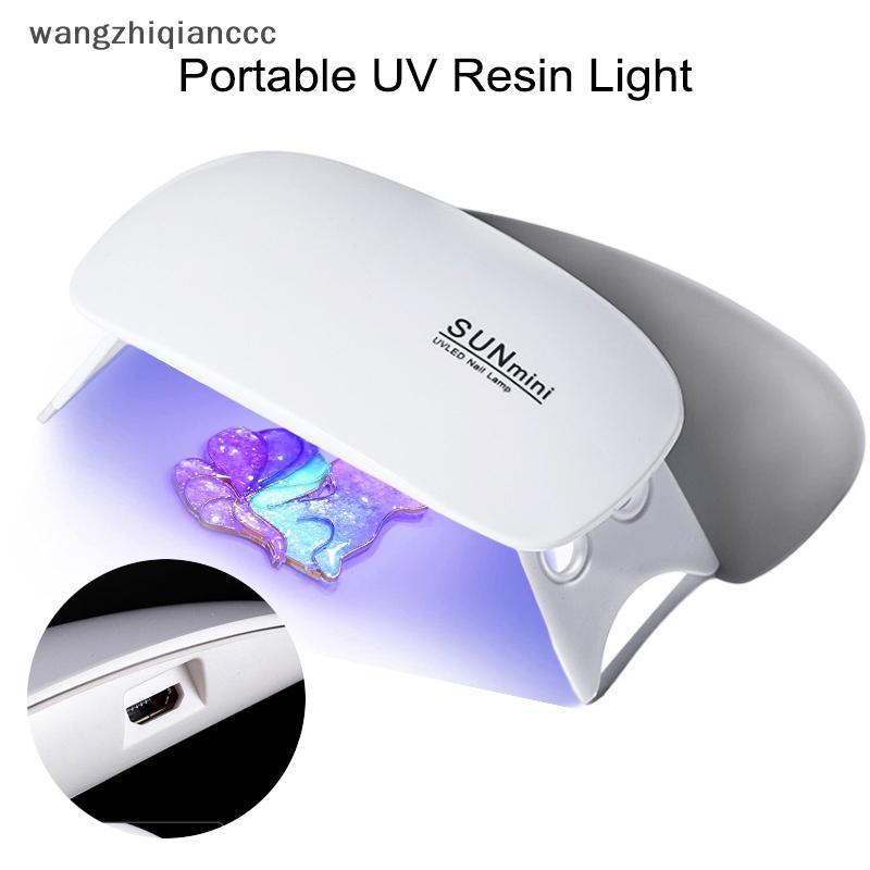 Hot Portable Mini UV Lamp UV Light UV Resin Curing Lamp ชาร์จ USB สําหรับเรซิ่นแม่พิมพ์เครื่องประดับ