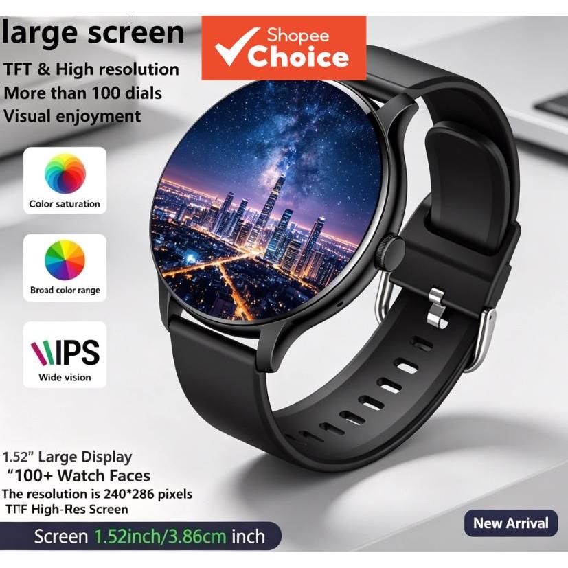 นาฬิกาอัจฉริยะ 2026 GT3 หน้าจอ Amoled โทรได้ กีฬา รุ่นใหม่
