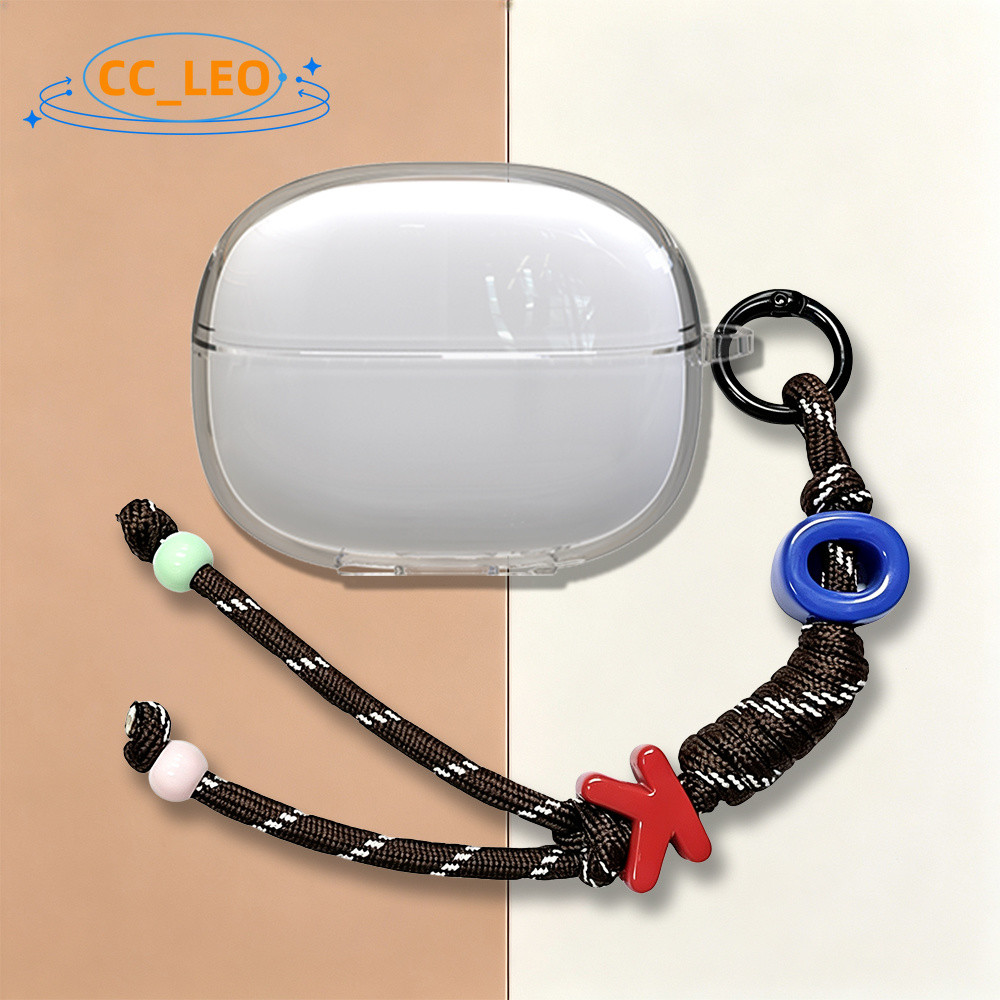 Suitable for Bowers & Wilkins PI8 Case Transparent Soft Case Cute OK Lanyard Bowers & Wilkins PI6 Sh