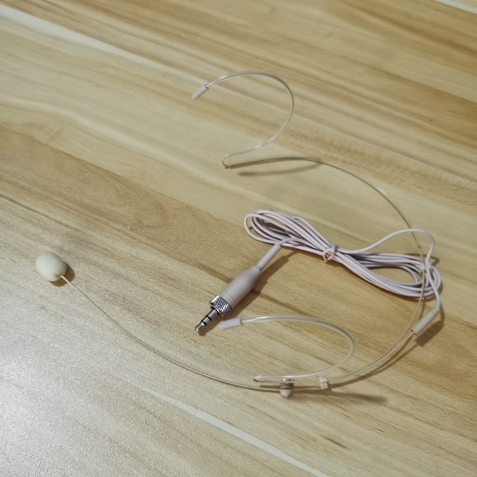 Skin Tone Nut Head-Wearing Ear Microphone Wireless Transmitter Lavalier Breast Wheat Drama Stage Per