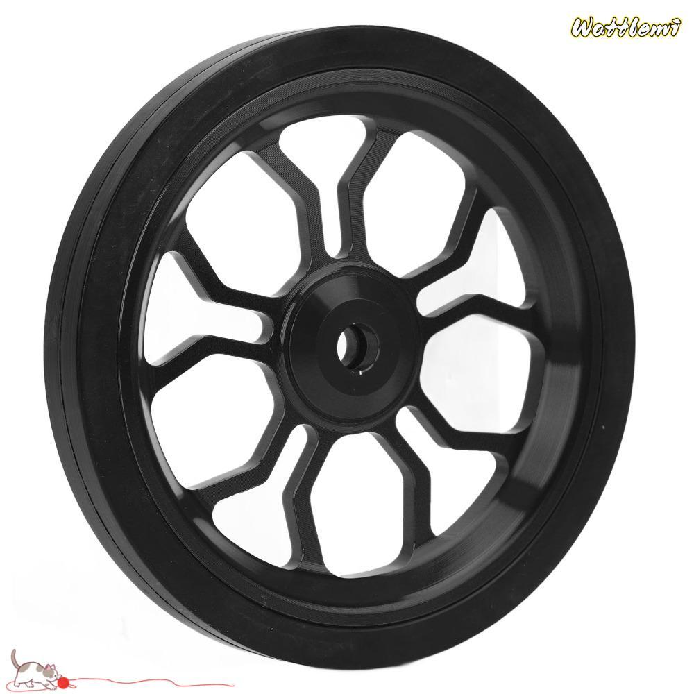 WATTLEMI Bike Easy Wheel, เส้นผ่านศูนย์กลาง 80 มม.พร้อมสกรูจักรยานพับ Easy Wheel, อลูมิเนียมอัลลอยด์