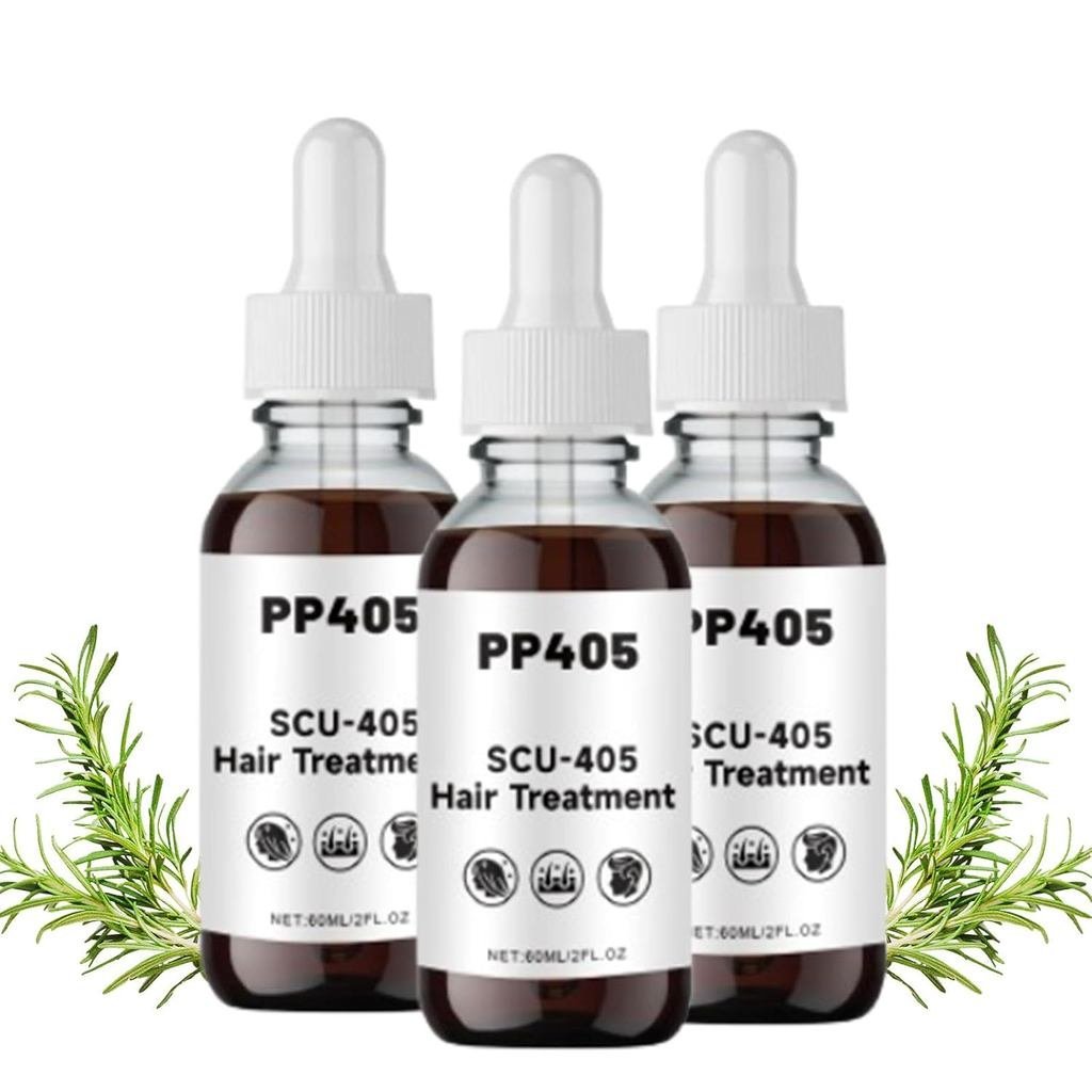 PP405 Hair, SCU-405 น้ํามันปลูกผม, เซรั่มป้องกันผมร่วง, ป้องกันผมร่วง, ดูดซับและไม่เหนียวเหนอะหนะได้