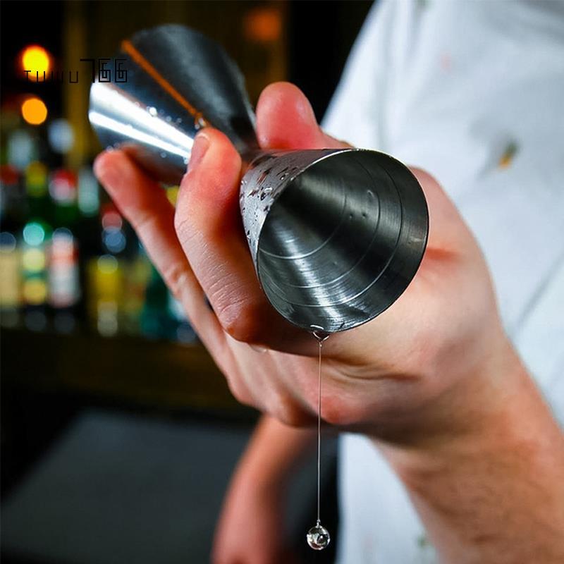 [tuwu766]Cocktail Jigger ถ้วยตวง Double Head Bar Party Wine Cocktail Shaker Jigger สําหรับ Bar Home 