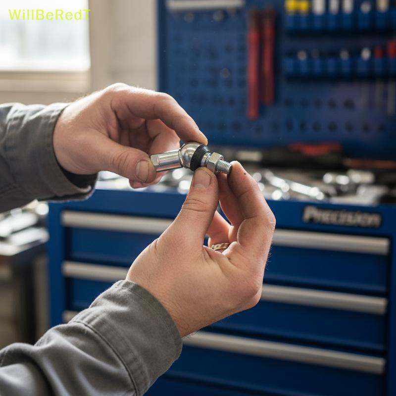[WillBeRedT] Ball Head Joint Rod End Bearing M5 M6 M8 M10 มุมขวา Easy Assembly CS8 CS10 CS13 CS16 สํ