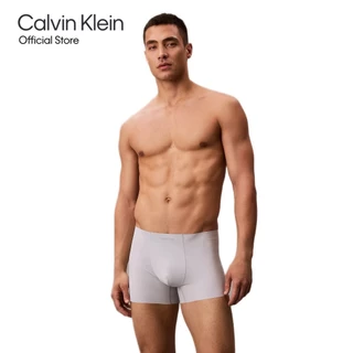 CALVIN KLEIN กางเกงในผู้ชาย Invisibles Microfibre ทรง Trunk รุ่น NB4384 PCU-สีเทาอ่อน