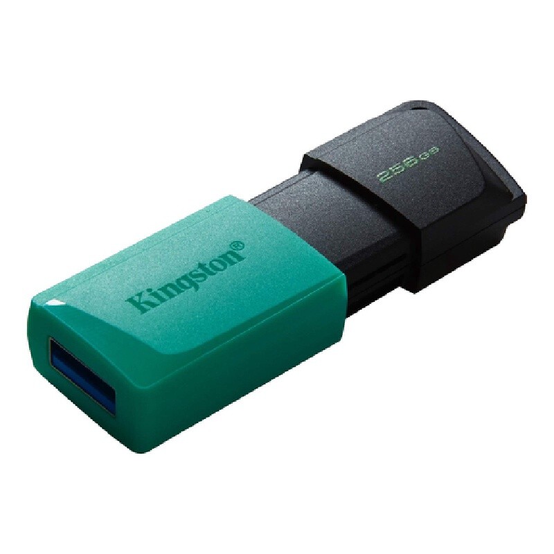 KINGSTON แฟลชไดร์ฟ DataTraveler DTXM สีเขียว 256GB